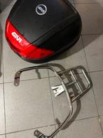 Vespa koffer met bagagerekje topkoffer, Motoren, Ophalen of Verzenden, Zo goed als nieuw