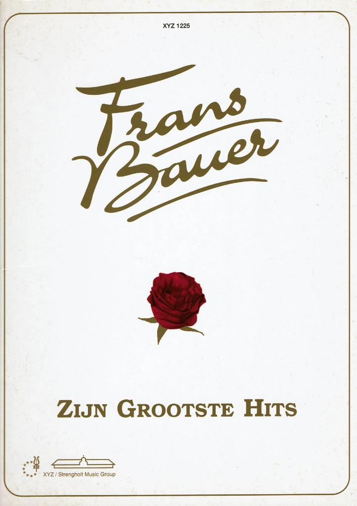 Frans Bauer - Bladmuziek - Zijn Grootste Hits, Muziek en Instrumenten, Bladmuziek, Zo goed als nieuw, Artiest of Componist, Populair