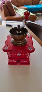 Oude koffiemolen ws handbeschilderd, Ophalen, Gebruikt, Overige stijlen