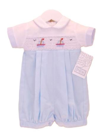 Baby sailor pakje met smockwerk - maat 3 tot 6 mnd - NIEUW beschikbaar voor biedingen
