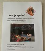 Gratis theaterles, Tickets en Kaartjes, Drie personen of meer, Maart