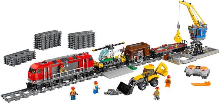 60098 - City: Heavy-Haul Train, Kinderen en Baby's, Speelgoed | Duplo en Lego, Nieuw, Lego, Complete set, Verzenden