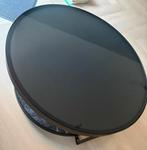 Frötorp Salontafel - Antraciet/Zwart Glas - Perfect!, Huis en Inrichting, Tafels | Salontafels, Ophalen, Rond, 50 tot 100 cm, Minder dan 50 cm