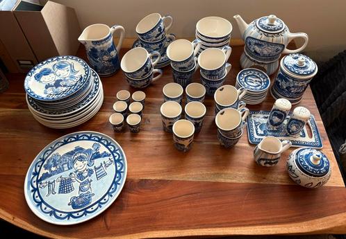 Delfts Blond (Blond Amsterdam) servies, complete set!, Huis en Inrichting, Keuken | Servies, Zo goed als nieuw, Compleet servies