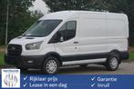 Ford Transit 350M 130PK L2H2 AUT Airco, Cruise, Camera, Trek, Auto's, Bestelauto's, Te koop, Gebruikt, 750 kg, Ford