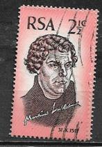 Rep Zuid Afrika 1967 450jr Reformatie Martin Luther, Postzegels en Munten, Zuid-Afrika, Verzenden, Gestempeld