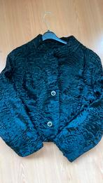 Kort bontjasje, Ophalen of Verzenden, Gedragen, Maat 36 (S), Zwart