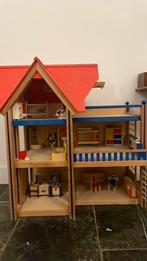 Poppenhuis hout groot, Ophalen, Poppenhuis