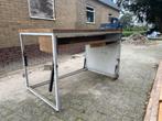 werkbank met bankschroef  gebruikt, Ophalen, Gebruikt, 70 tot 120 cm, Bankschroef
