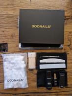 NIEUW! Doonails compleet set, Zwart, Nieuw, Ophalen of Verzenden, Handen en Nagels