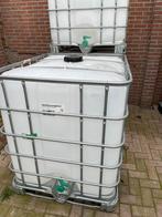 IBC vaten containers slowfeeder regenton watertank, Ophalen, Zo goed als nieuw