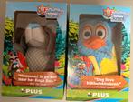 Fabeltjeskrant Handpoppen: Meneer de Uil & Bor de Wolf Nieuw, Kinderen en Baby's, Speelgoed | Knuffels en Pluche, Ophalen of Verzenden