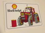 Shell helpt Sticker, Verzamelen, Stickers, Ophalen of Verzenden