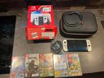 Nintendo switch oled met 5 spellen in nieuwstaat, Spelcomputers en Games, Spelcomputers | Nintendo Switch, Switch OLED, Met games
