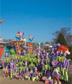 Carnavals Loopgroep, Inclusief Atributen, Ophalen, Zo goed als nieuw, Feestartikel, Carnaval