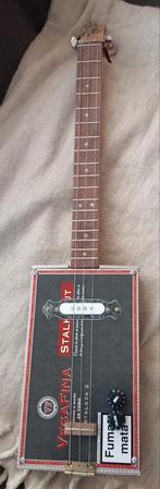 Cigarbox Guitar. Nieuw, gebouwd in 2025., Ophalen of Verzenden, Solid body, Overige merken