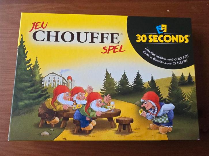 30 Seconds Chouffe Limited Edition, Hobby en Vrije tijd, Gezelschapsspellen | Bordspellen, Zo goed als nieuw, Drie of vier spelers