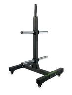 Tunturi Verrijdbare halterschijfrek, Sport en Fitness, Ophalen