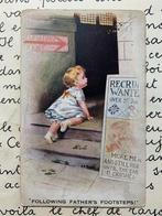 WO1 Propagandakaart - Following Father’s Footsteps! (SL), Verzamelen, Ansichtkaarten | Themakaarten, Ophalen of Verzenden, Voor 1920