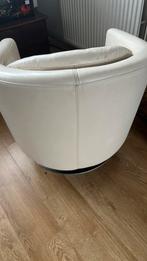 Natuzzi leren fauteuil, Huis en Inrichting, Fauteuils, Gebruikt, Ophalen of Verzenden, 50 tot 75 cm, Leer