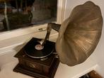Antieke Grammofoon met Hoorn, Ophalen
