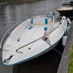 Quicksilver 500 flamingo met 75 pk mariner met kalf trailer, Watersport en Boten, Gebruikt, Ophalen, 70 pk of meer, 3 tot 6 meter