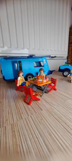 Playmobil caravan en auto, Kinderen en Baby's, Speelgoed | Playmobil, Ophalen, Zo goed als nieuw, Complete set