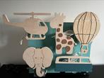 Handgemaakte wandlampjes - Olifant / Giraffe / Helikopter, Ophalen of Verzenden, Nieuw, Wanddecoratie