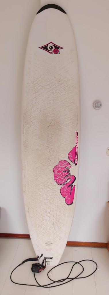 BIC Malibu surfboard 7'9, Watersport en Boten, Golfsurfen, Gebruikt, Funboard, Met vinnen, Met koord, Ophalen