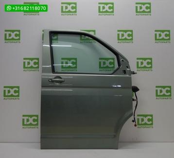 Volkswagen Transporter T5 Voorportier rechts fresco green beschikbaar voor biedingen
