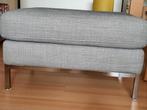 Hocker/poef lichtgrijs tinten 80x65x44(h), Ophalen, Gebruikt, 75 tot 100 cm, Modern, strak