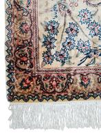 Handgeknoopt Persian wol Kashmir tapijt Hunting 84x123cm, Persian Perzisch vintage oosters hype, 100 tot 150 cm, Zo goed als nieuw