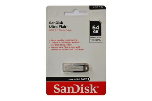 Sandisk Ultra Flair 64GB usb stick, Computers en Software, USB Sticks, Nieuw, 64 GB, Ophalen of Verzenden