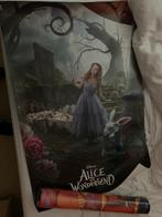 poster Alice in Wonderland (Tim Burton / Disney), Verzamelen, Ophalen of Verzenden, Zo goed als nieuw, Rechthoekig Staand, Film en Tv
