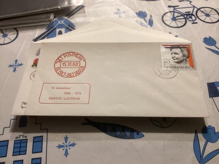 No6287 Het postmerk 15-11-1968 De Bilt-Bilthoven Heb ook van, Postzegels en Munten, Postzegels | Eerstedagenveloppen, Onbeschreven