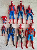 8x Spiderman actie figuren Spider man, Ophalen of Verzenden, Zo goed als nieuw