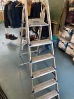 Ladder 6 treden, Doe-het-zelf en Verbouw, Ladders en Trappen, Gebruikt, Ophalen