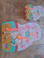 Puzzel circus paard ballerina, Ophalen of Verzenden, Meer dan 50 stukjes, Zo goed als nieuw