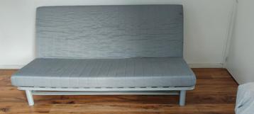 Grijze Futon Slaapbank - 3 standen beschikbaar voor biedingen