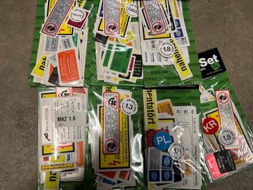 Vw Mk2 golf 2 fabrieks stickers beschikbaar voor biedingen