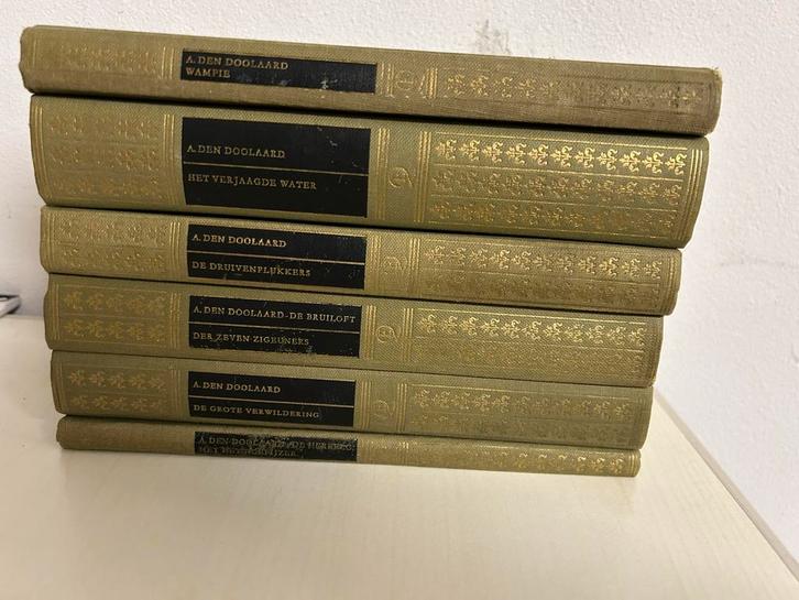 A. den Doolaard - 6 Boeken, Antiek en Kunst, Antiek | Boeken en Bijbels, Ophalen of Verzenden