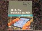 Skills for business studies 9780194739481, Ophalen of Verzenden, Zo goed als nieuw