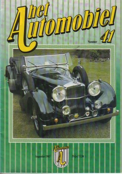 Automobiel 41 1983 : Speed 25 - Aero Minor - Hansa, Boeken, Auto's | Folders en Tijdschriften, Gelezen, Algemeen, Ophalen of Verzenden