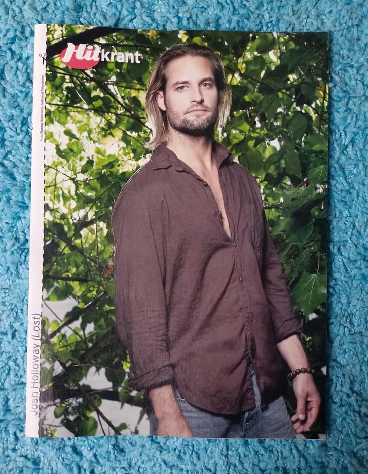 Josh Holloway poster hitkrant, Verzamelen, Posters, Nieuw, Film en Tv, A4 of kleiner, Rechthoekig Staand, Ophalen of Verzenden