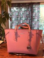 Michael Kors roze leren draagtas, 40 tot 60 cm, 30 cm of meer, Minder dan 35 cm, Ophalen of Verzenden