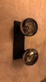 Plafond lamp zwart, Huis en Inrichting, Lampen | Spots, Ophalen, Zo goed als nieuw, Metaal of Aluminium