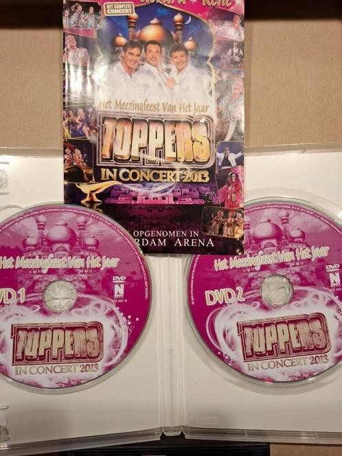 Dubbel DVD Toppers In Concert, Rene Froger en Jan Smit, Cd's en Dvd's, Dvd's | Muziek en Concerten, Zo goed als nieuw, Muziek en Concerten