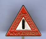 W.v. Plateringen wegenbouw Amersfoort speldje ( H_068a ), Verzamelen, Speldjes, Pins en Buttons, Verzenden, Zo goed als nieuw