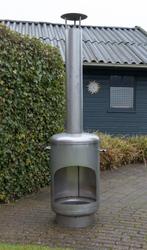 Tuinkachel houtkachel buitenhaard terrashaard rvs tuinhaard, Ophalen, Nieuw