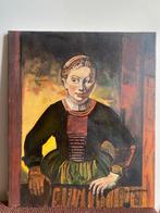 Naar Rembrandt - Jonge vrouw in halve open deur, Ophalen of Verzenden